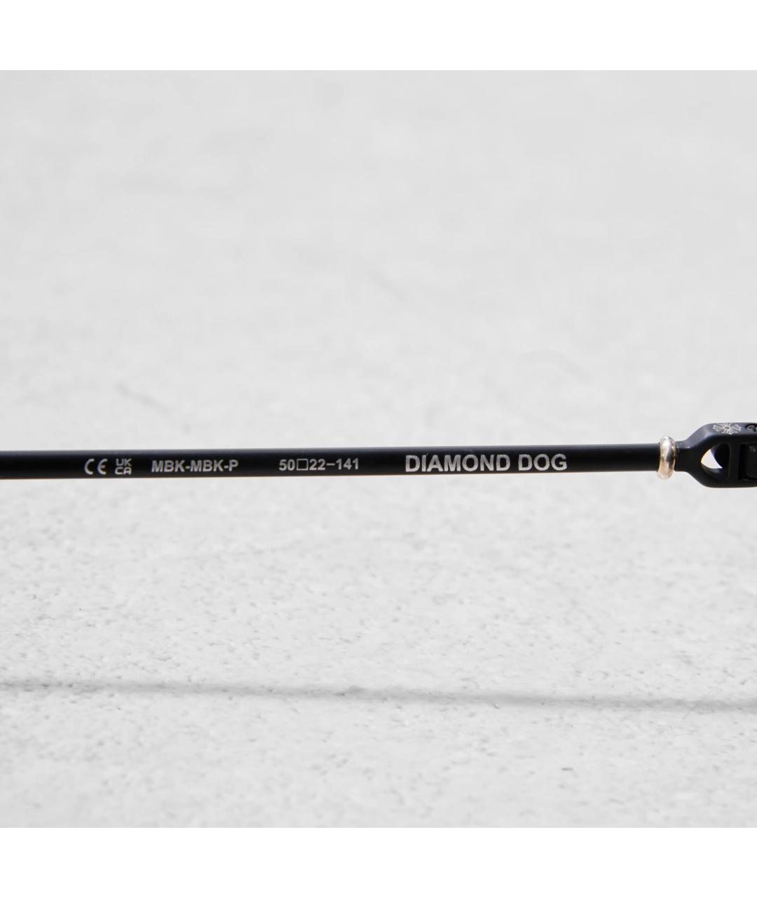 CHROME HEARTS Фиолетовые металлические солнцезащитные очки, фото 5