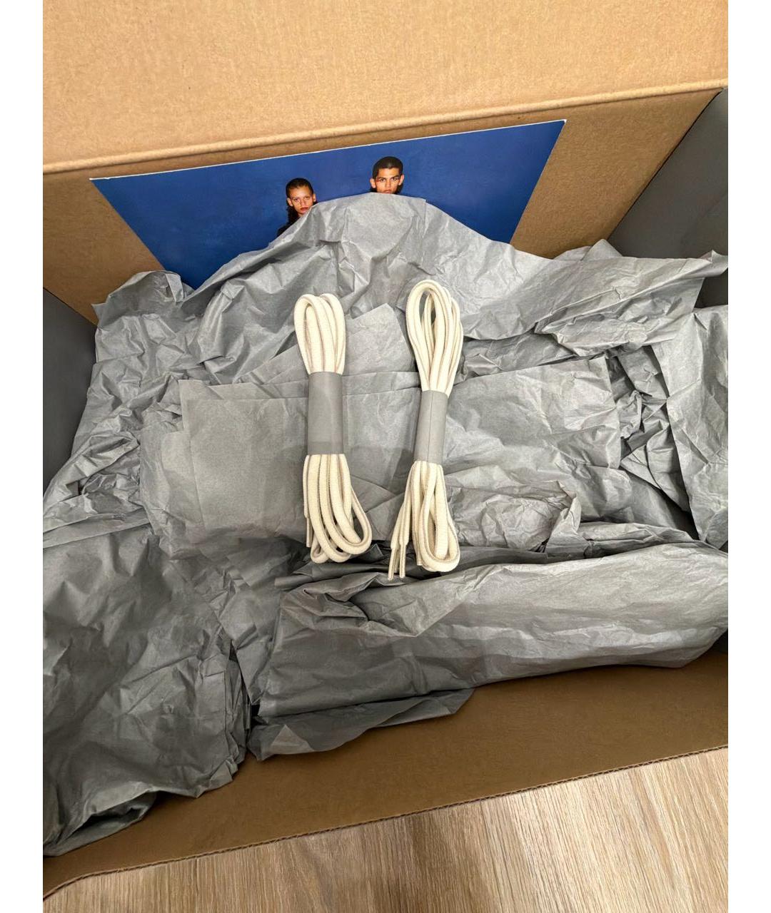 BALENCIAGA Бежевые кроссовки, фото 6