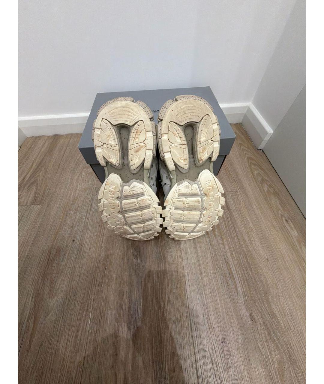 BALENCIAGA Бежевые кроссовки, фото 7