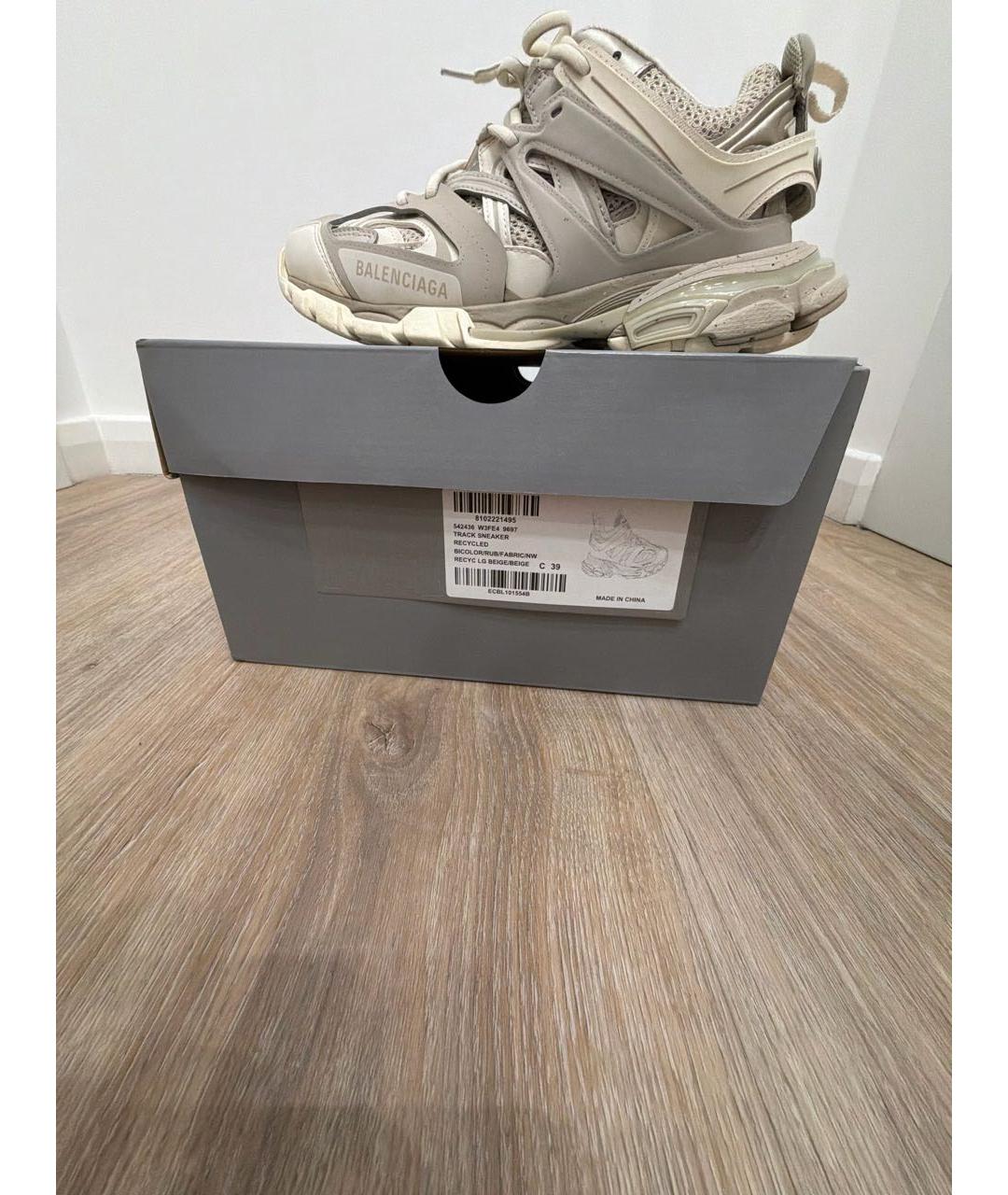 BALENCIAGA Бежевые кроссовки, фото 5