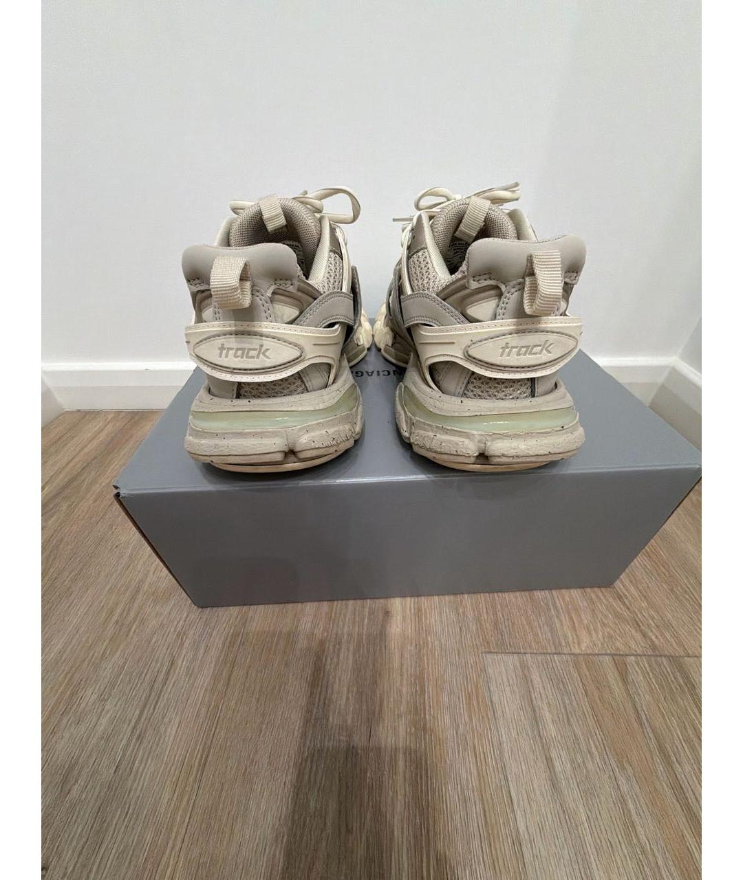 BALENCIAGA Бежевые кроссовки, фото 4