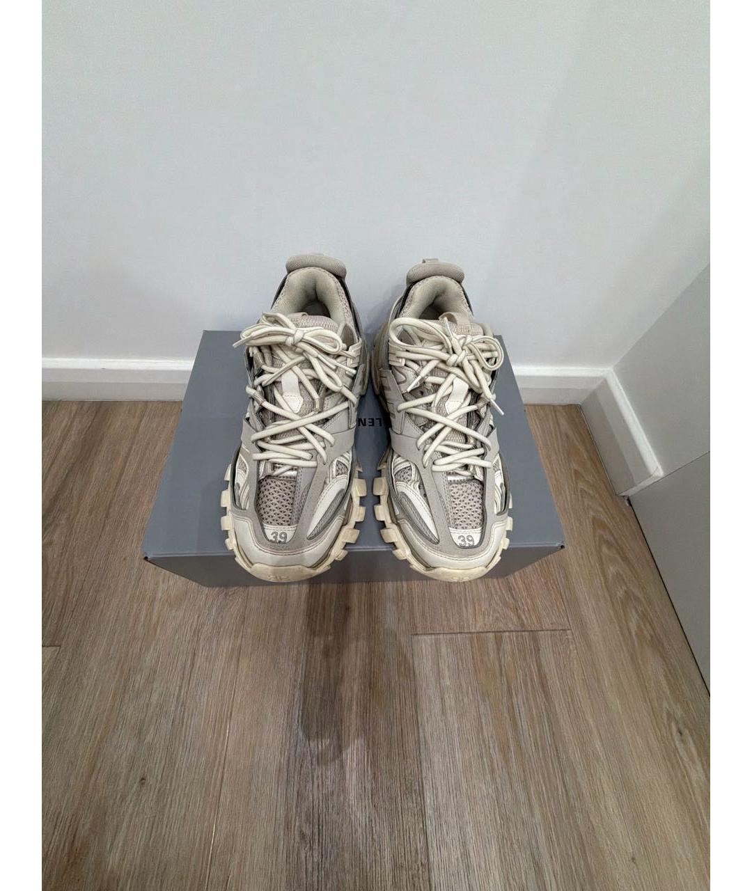 BALENCIAGA Бежевые кроссовки, фото 2