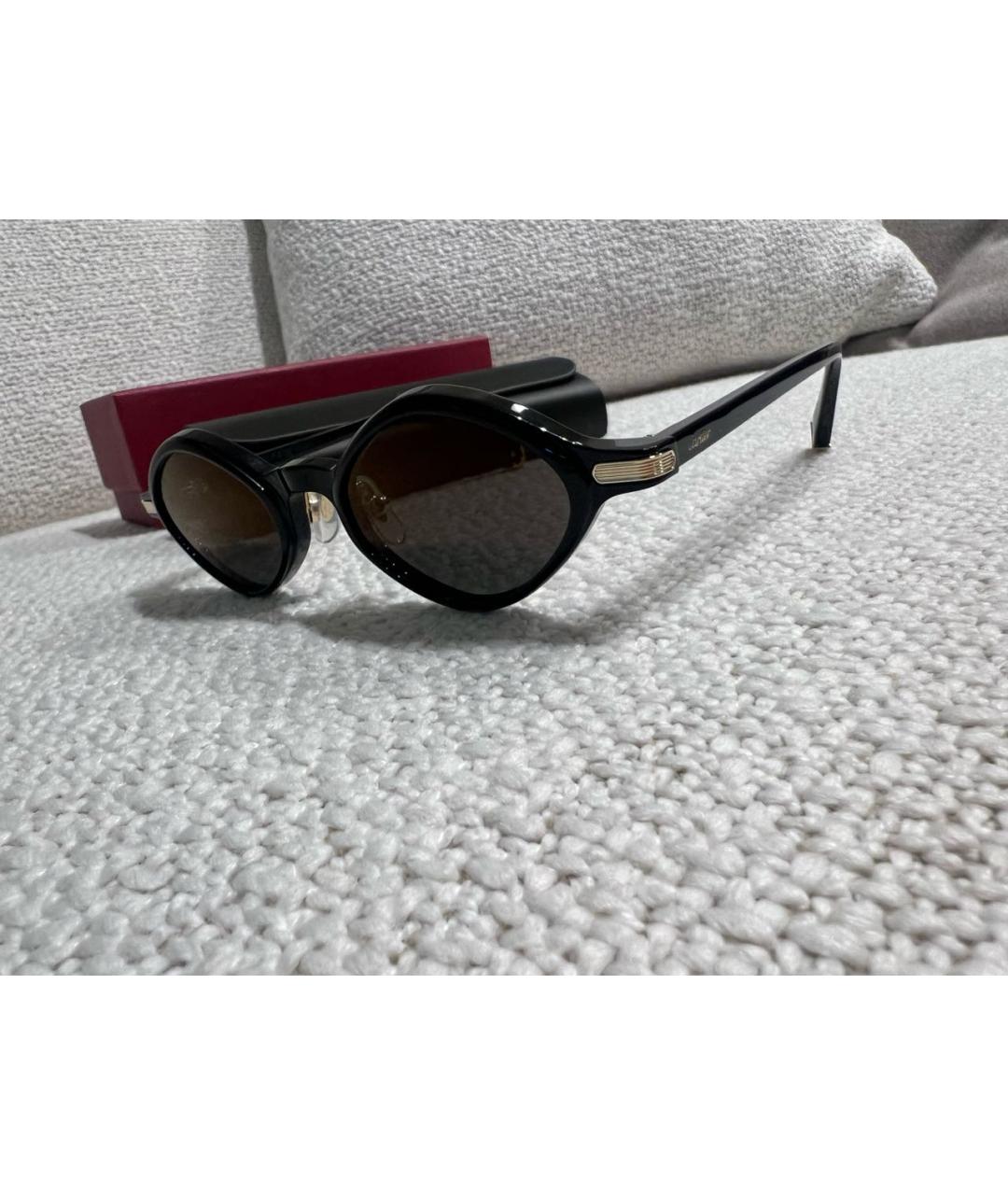 CARTIER Черные пластиковые солнцезащитные очки, фото 6
