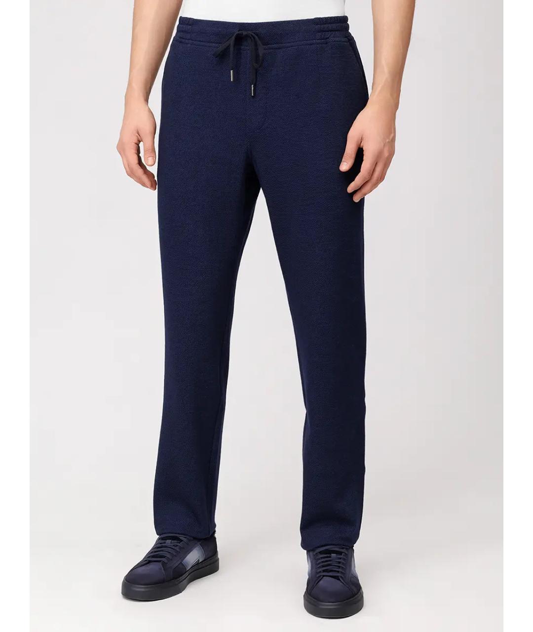 CAPOBIANCO Синий повседневный костюм, фото 8