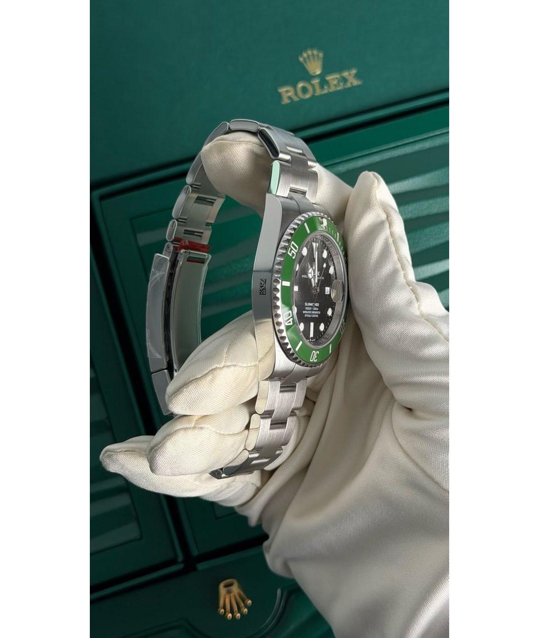 ROLEX Черные часы, фото 3