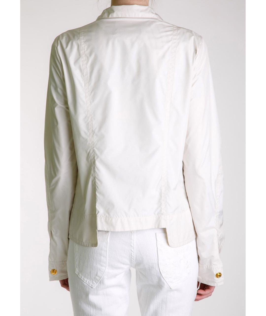 VERSUS VERSACE Бежевый полиамидовый тренч/плащ, фото 3