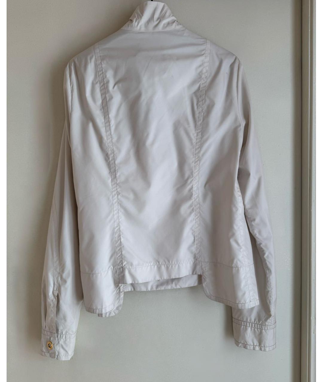 VERSUS VERSACE Бежевый полиамидовый тренч/плащ, фото 6