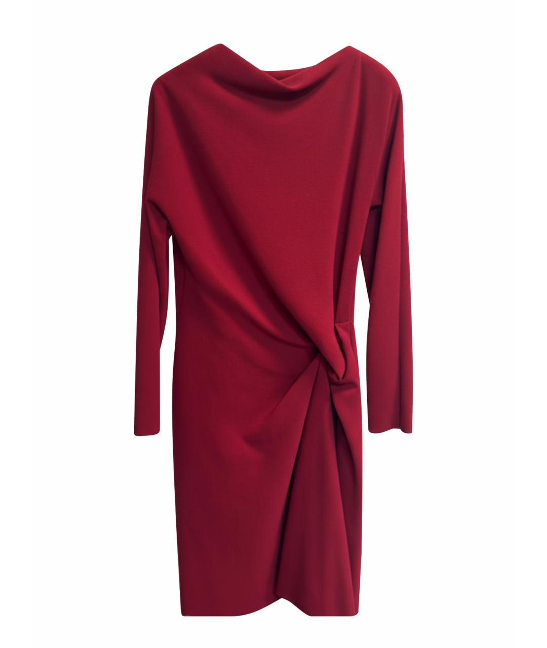 LANVIN Красное вечернее платье, фото 1