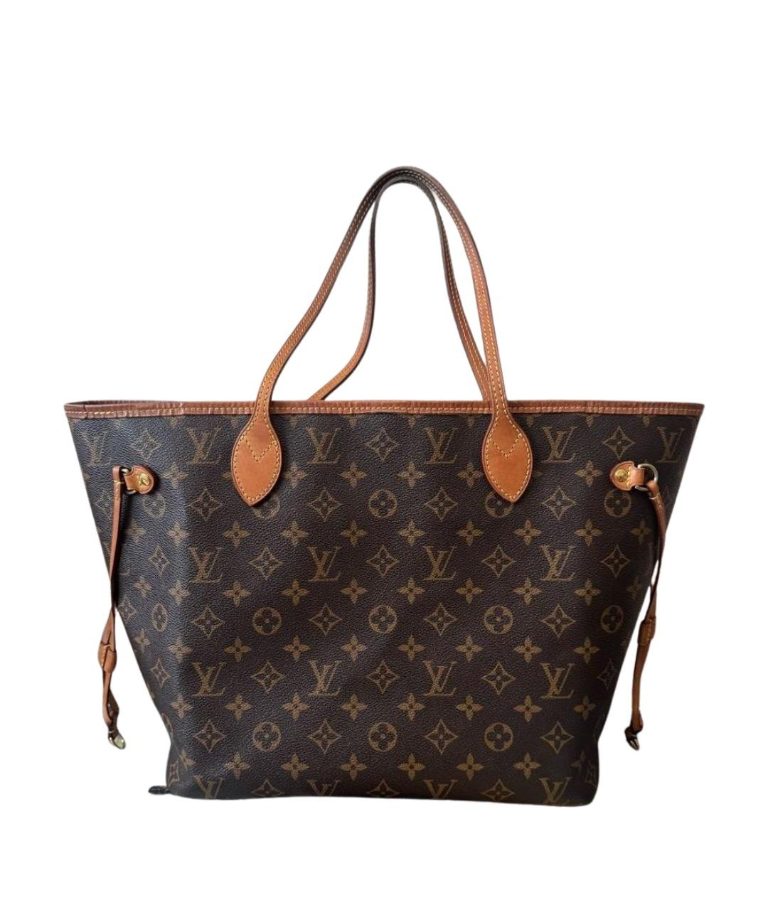 LOUIS VUITTON Коричневая сумка тоут, фото 1