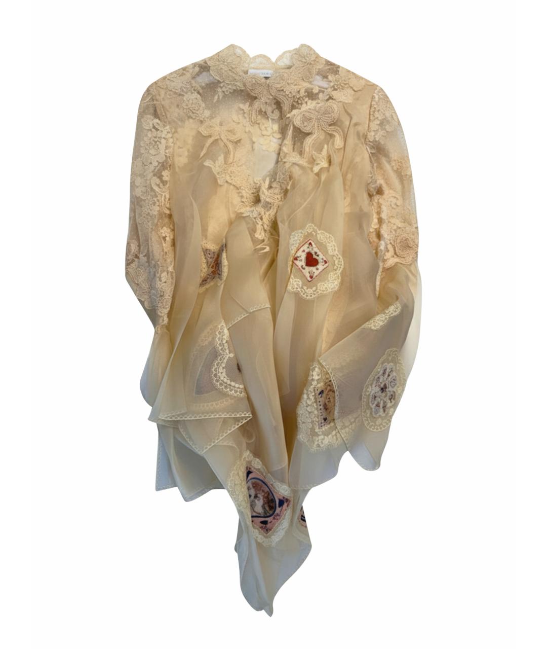 ZIMMERMANN Желтое шифоновое коктейльное платье, фото 1