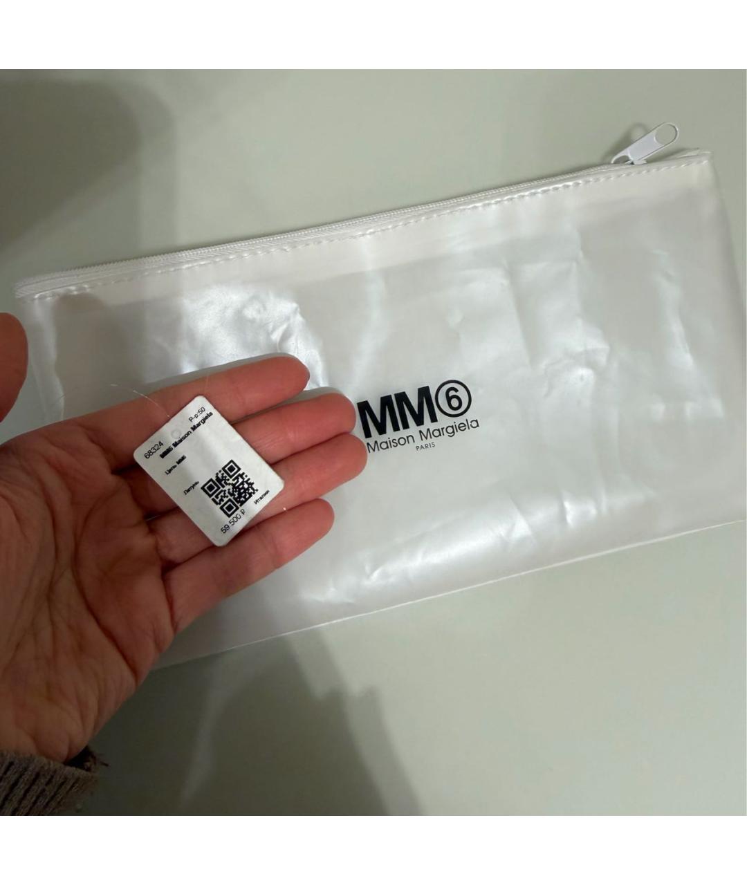 MM6 MAISON MARGIELA Серебряное латунное колье, фото 5