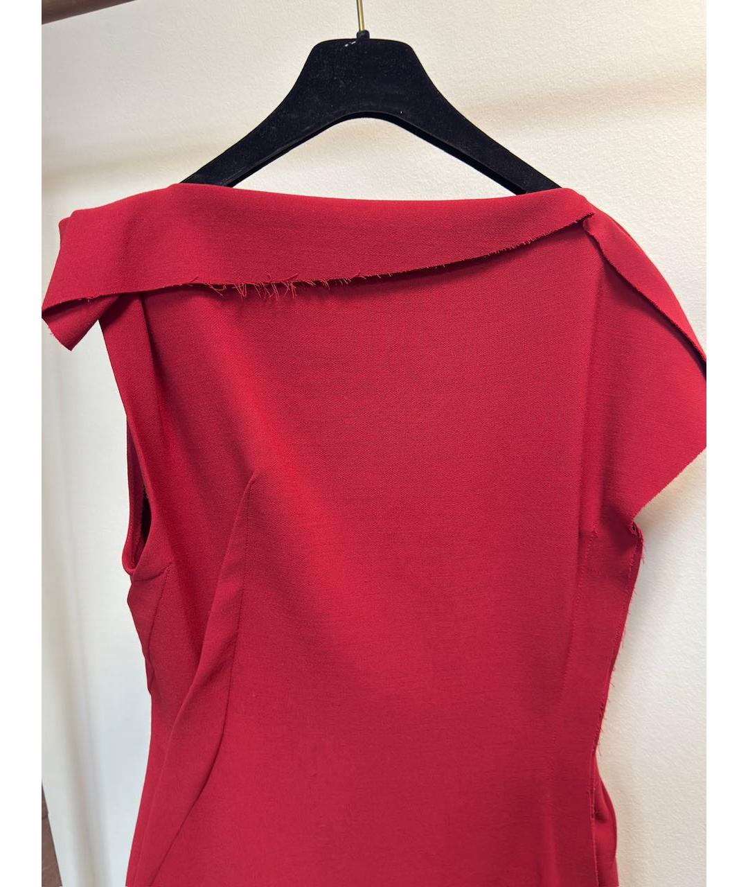 LANVIN Красное вечернее платье, фото 3