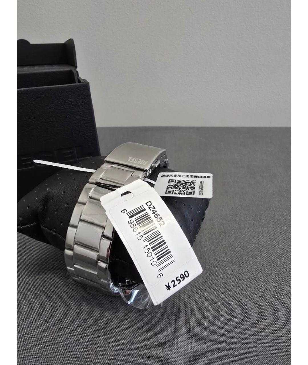 DIESEL Серебряные стальные часы, фото 3