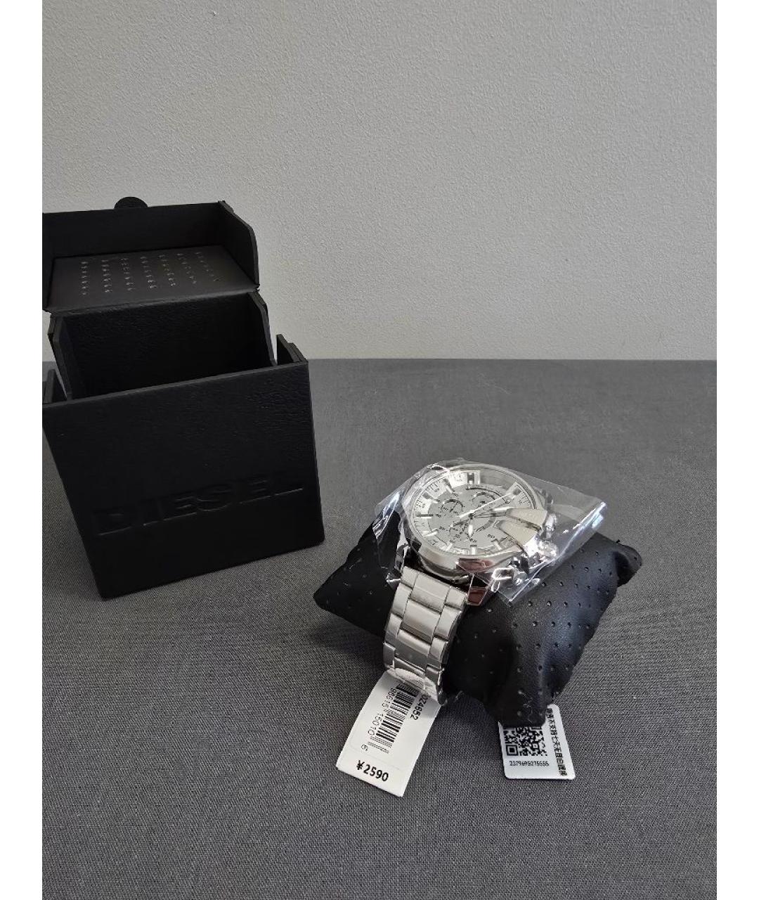 DIESEL Серебряные стальные часы, фото 2