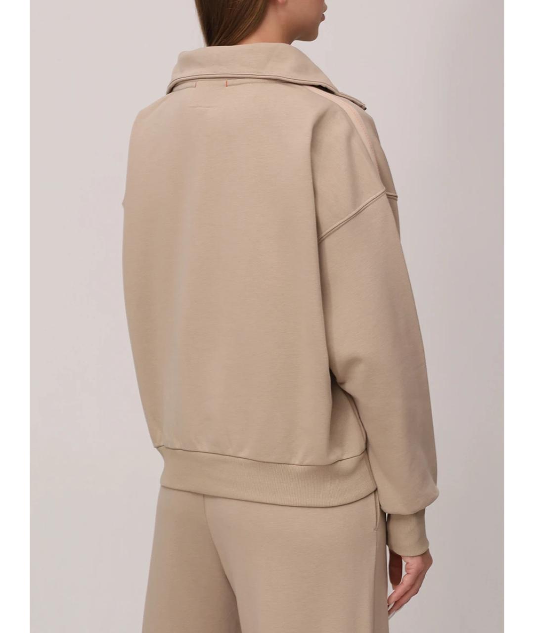 PARAJUMPERS Бежевый хлопковый костюм с брюками, фото 3