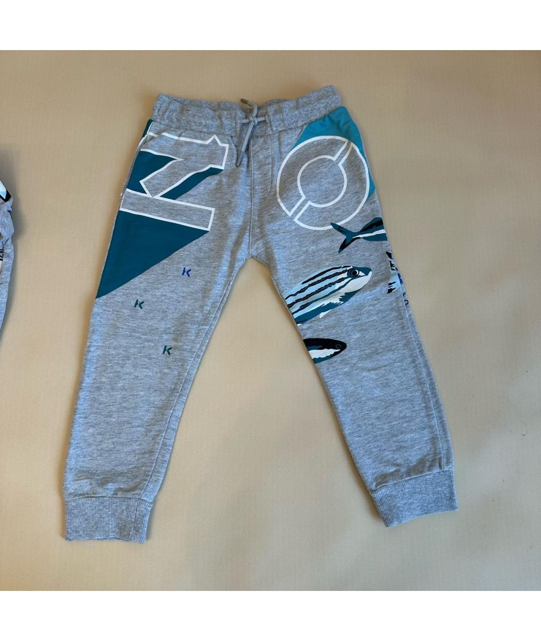 KENZO Серый хлопковый комплект, фото 7