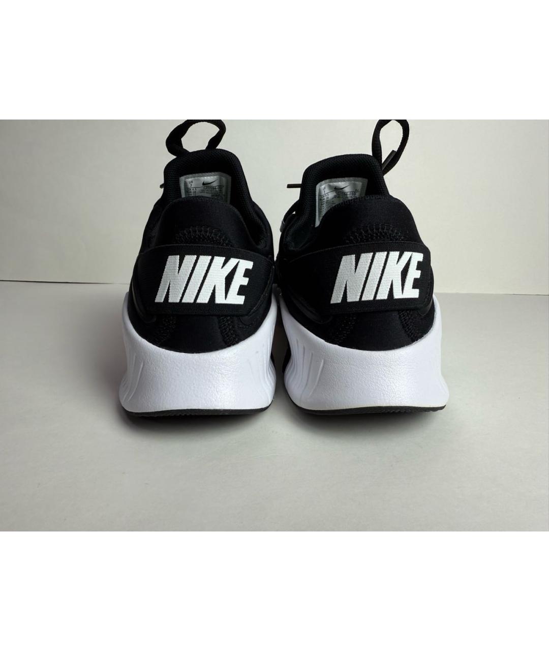 NIKE Черные текстильные кроссовки, фото 4