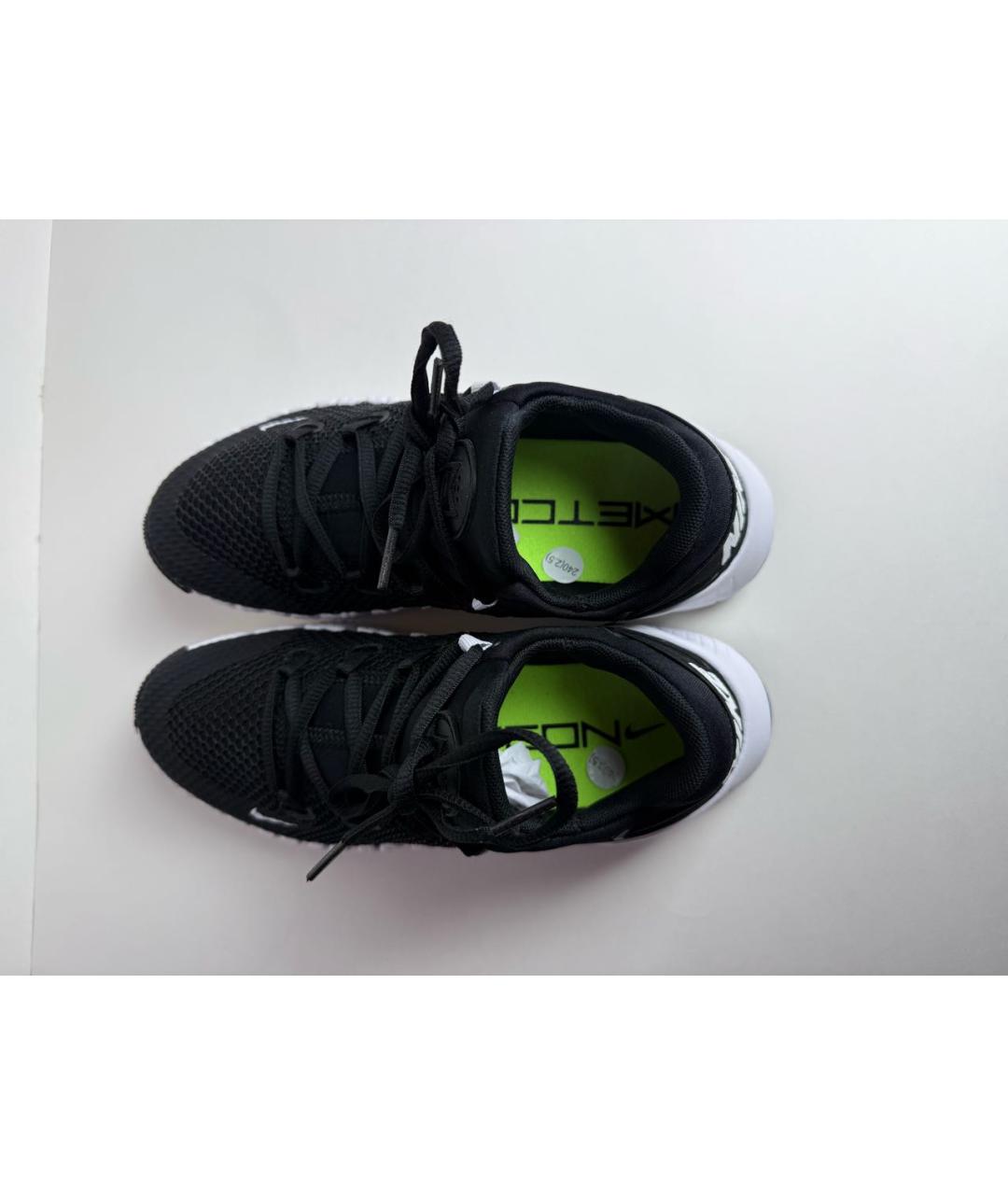 NIKE Черные текстильные кроссовки, фото 3