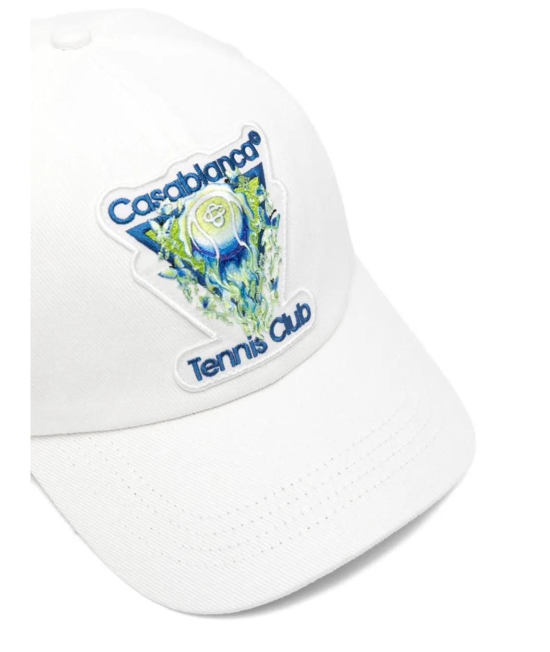 CASABLANCA Белая хлопковая кепка/бейсболка, фото 3