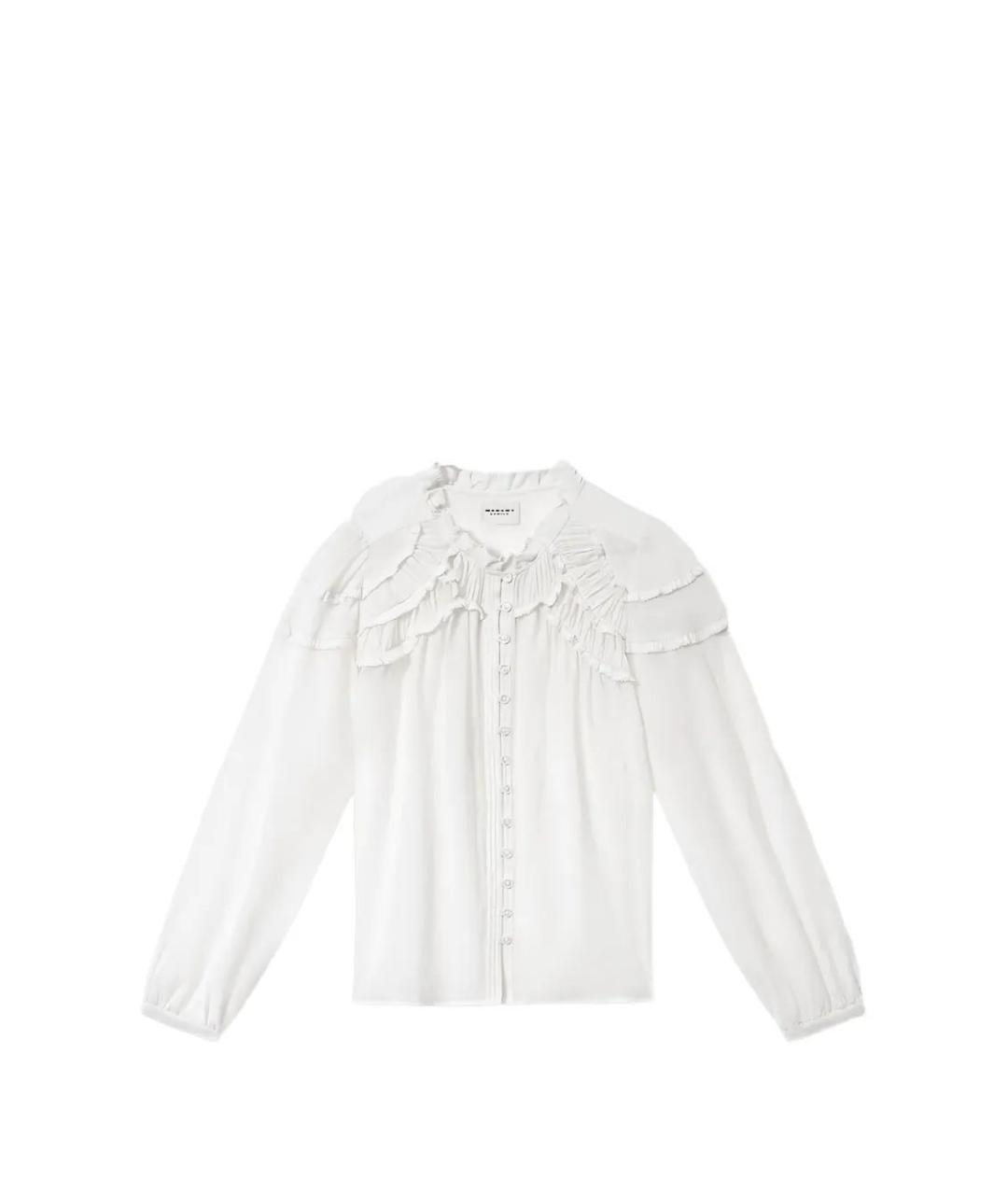 ISABEL MARANT Белая хлопковая блузы, фото 1