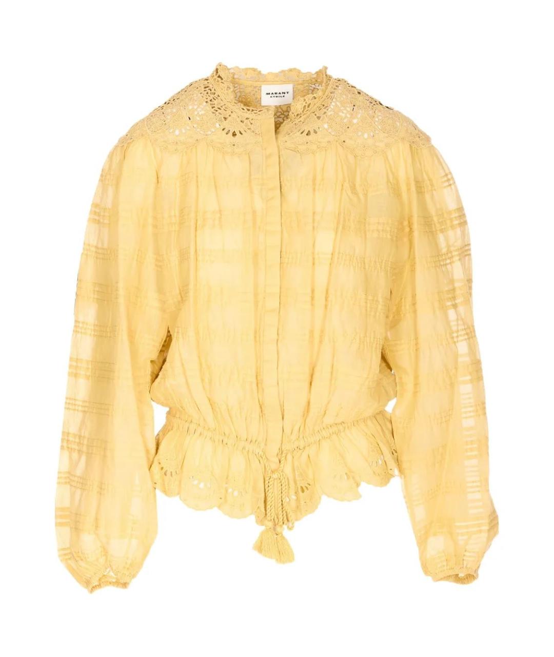 ISABEL MARANT Желтая рубашка, фото 1