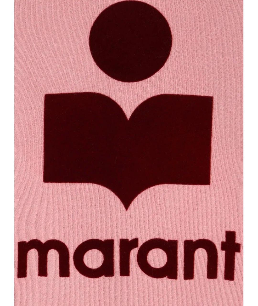 ISABEL MARANT Розовый полиэстеровый джемпер / свитер, фото 3