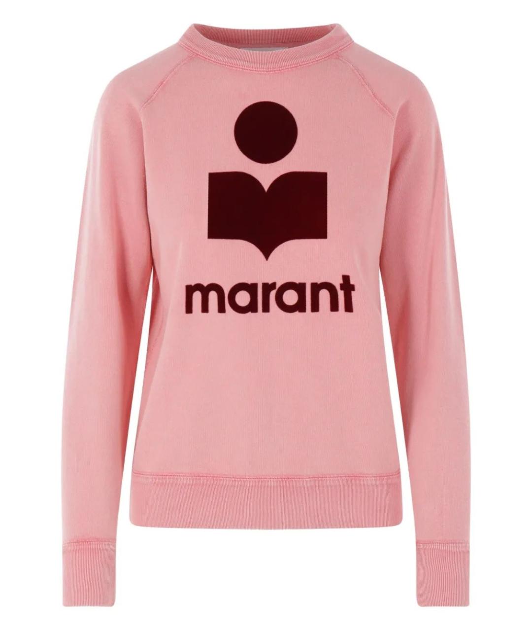 ISABEL MARANT Розовый полиэстеровый джемпер / свитер, фото 1