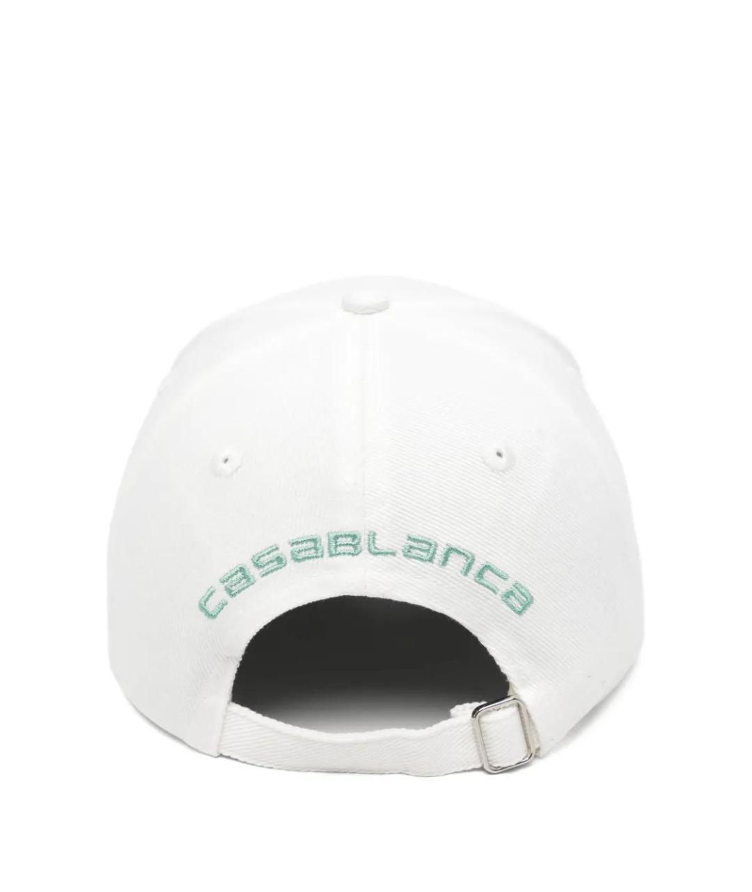 CASABLANCA Белая хлопковая кепка/бейсболка, фото 2