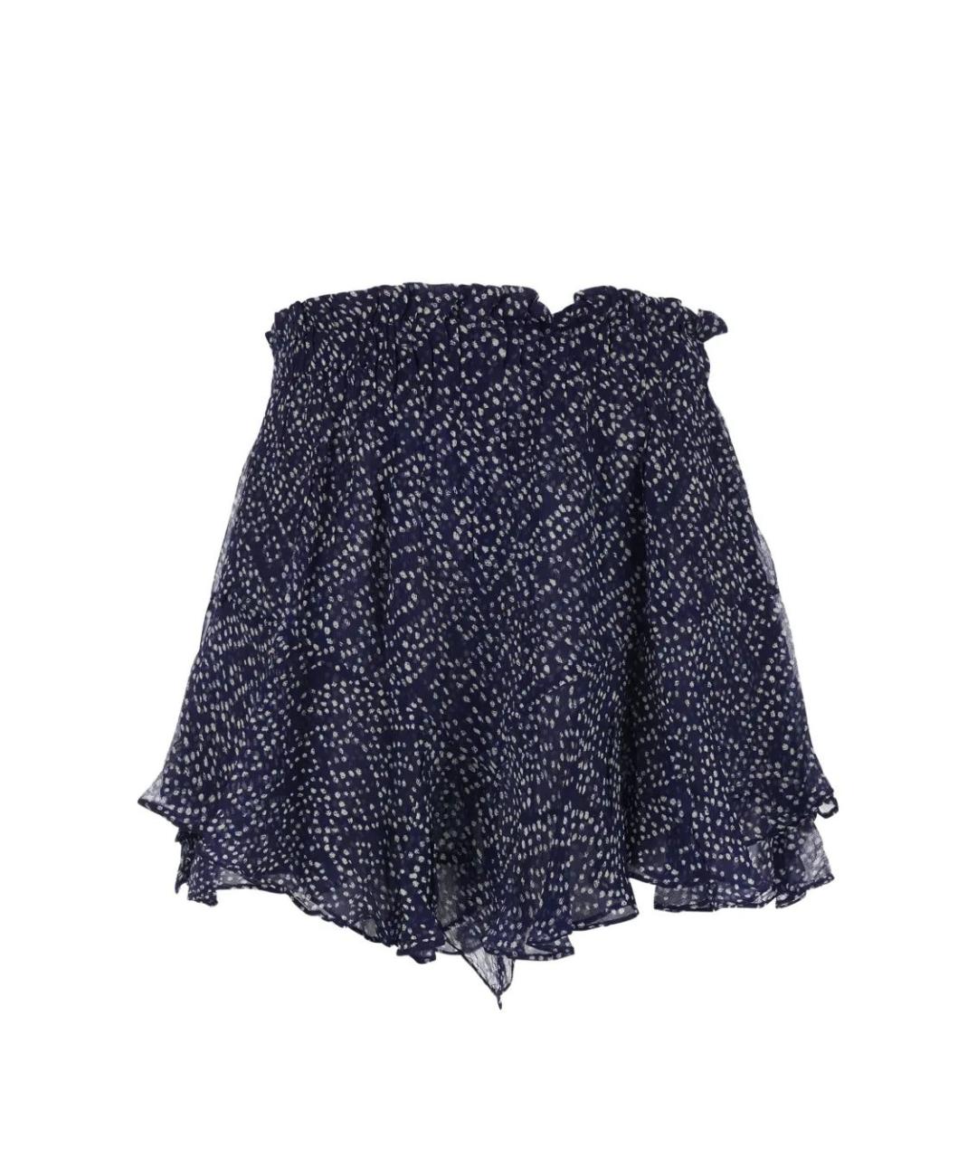 ISABEL MARANT Синие вискозные шорты, фото 2