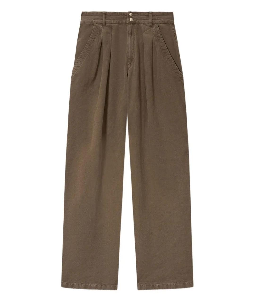 ISABEL MARANT Хлопковые прямые брюки, фото 1