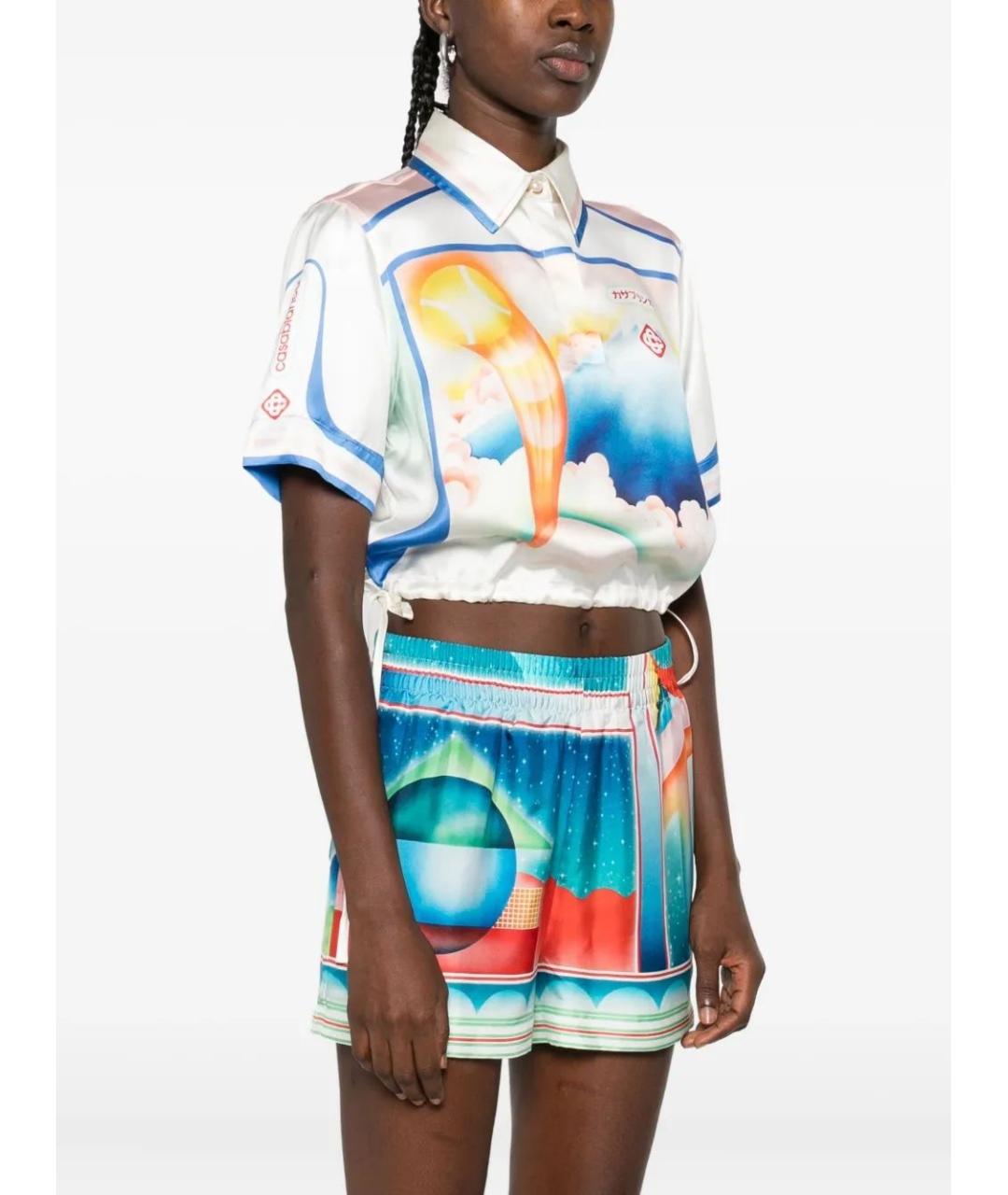 CASABLANCA Мульти вискозная футболка, фото 3