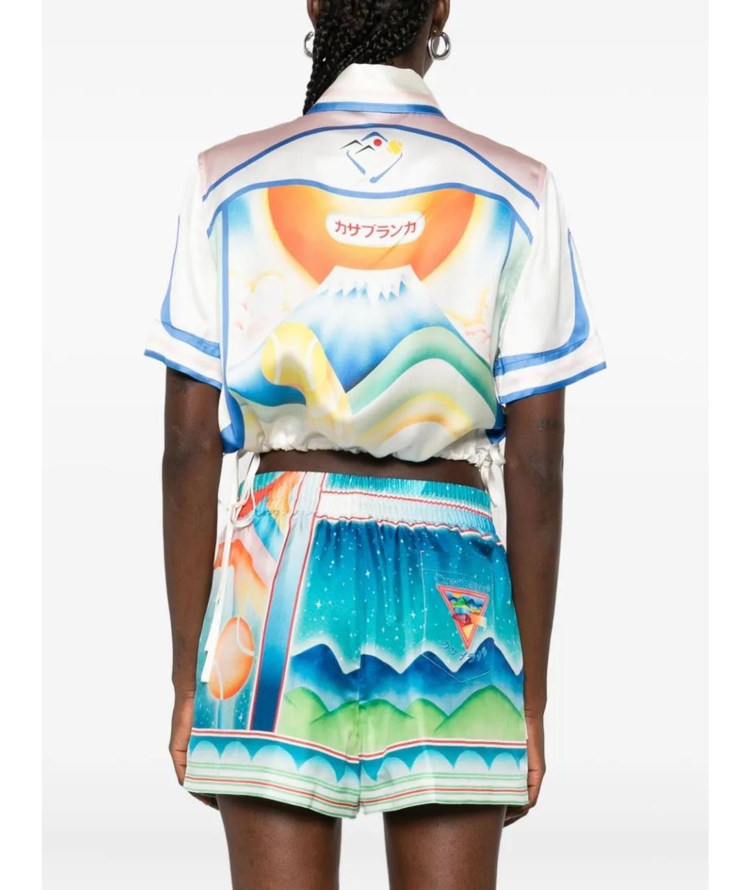 CASABLANCA Мульти вискозная футболка, фото 4