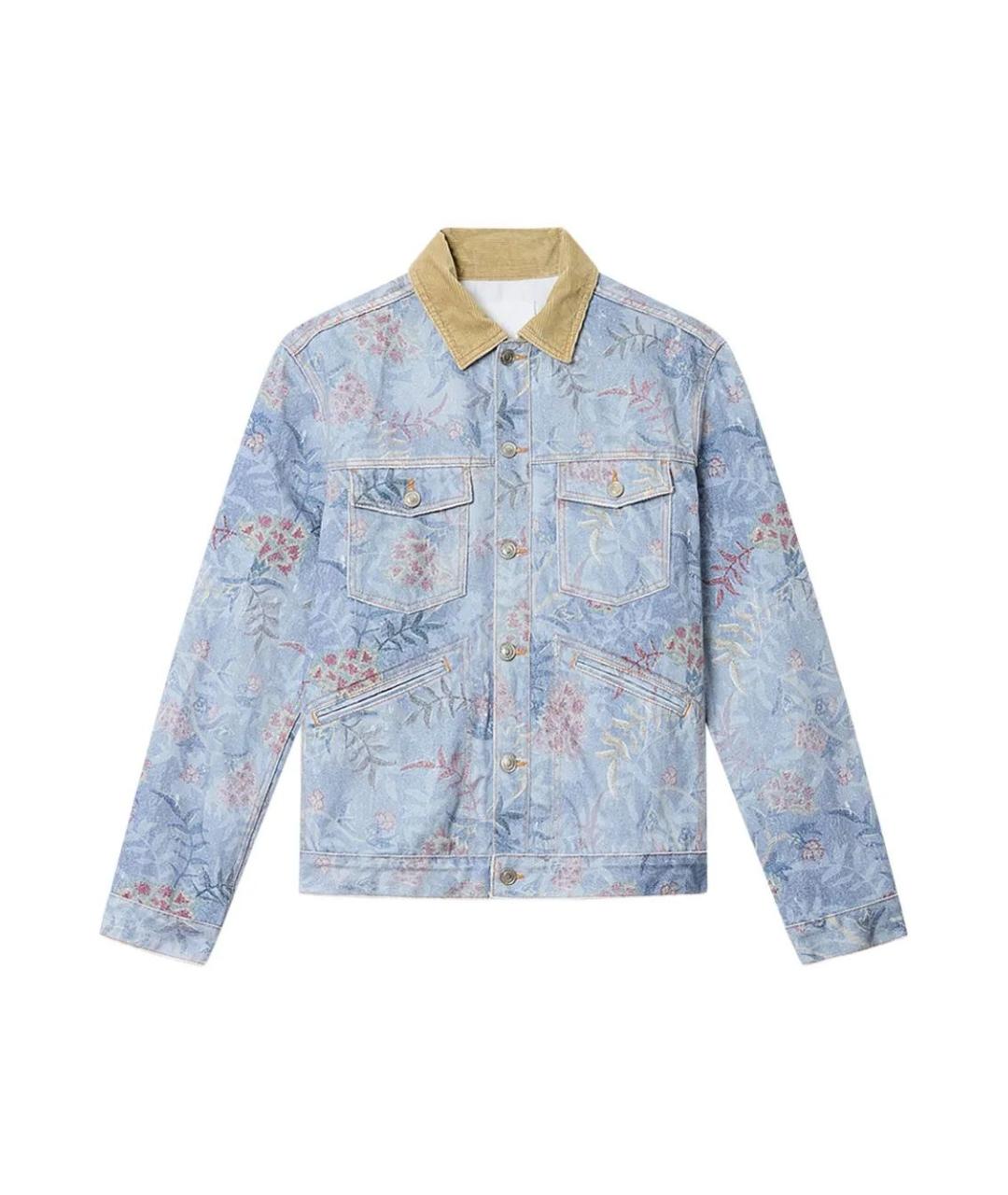 ISABEL MARANT Синяя хлопковая куртка, фото 1