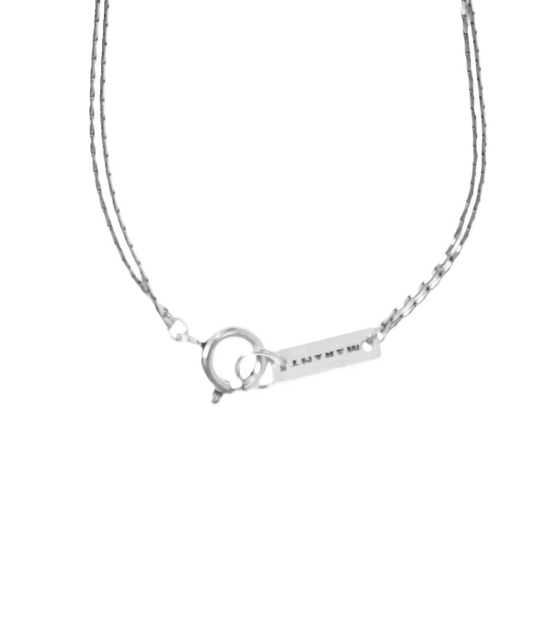 ISABEL MARANT Черная латунная цепочка/подвеска, фото 4