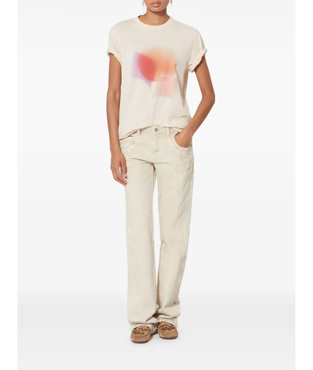 ISABEL MARANT Мульти хлопковая футболка, фото 2