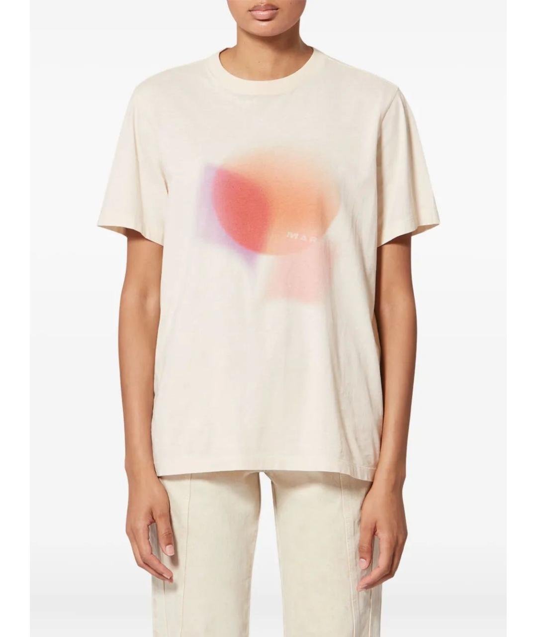 ISABEL MARANT Мульти хлопковая футболка, фото 3