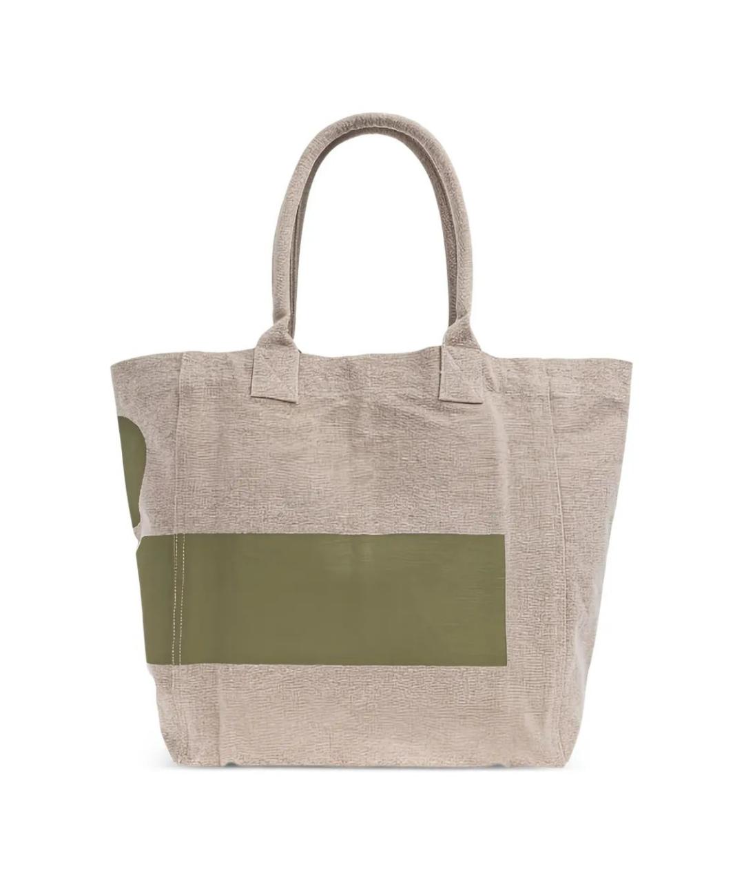 ISABEL MARANT Хлопковая сумка с короткими ручками, фото 3