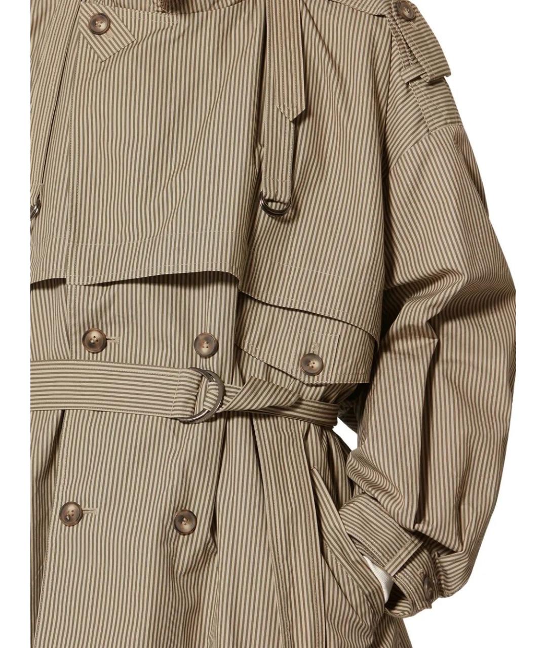 ISABEL MARANT Хаки хлопковая куртка, фото 5