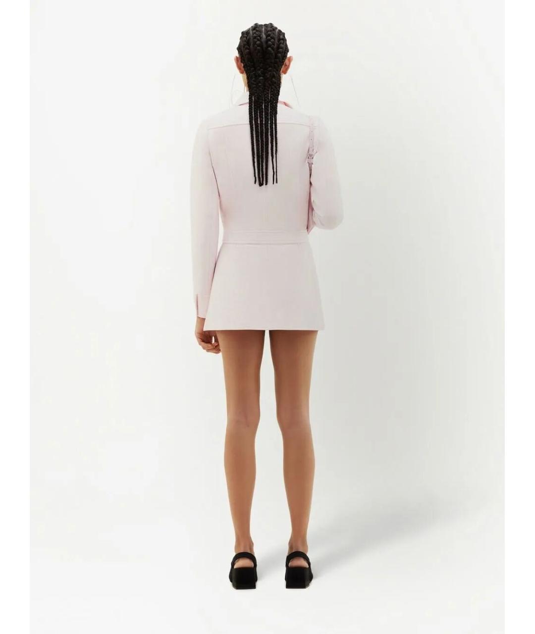 COURREGES Розовая хлопковая куртка, фото 4