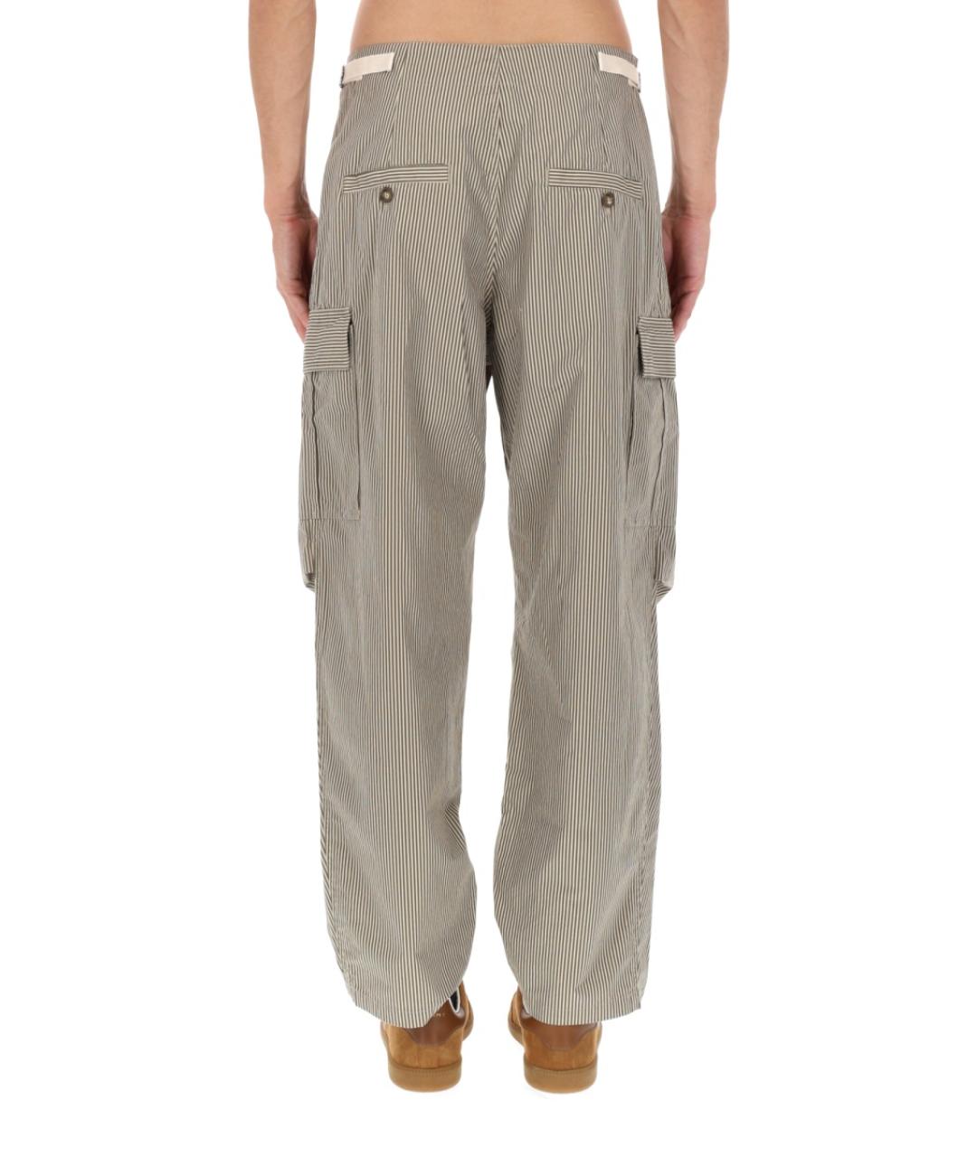 ISABEL MARANT Бежевые хлопковые повседневные брюки, фото 5