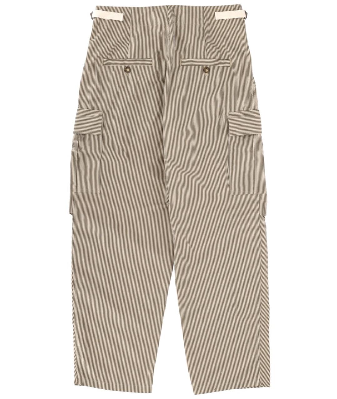 ISABEL MARANT Бежевые хлопковые повседневные брюки, фото 3