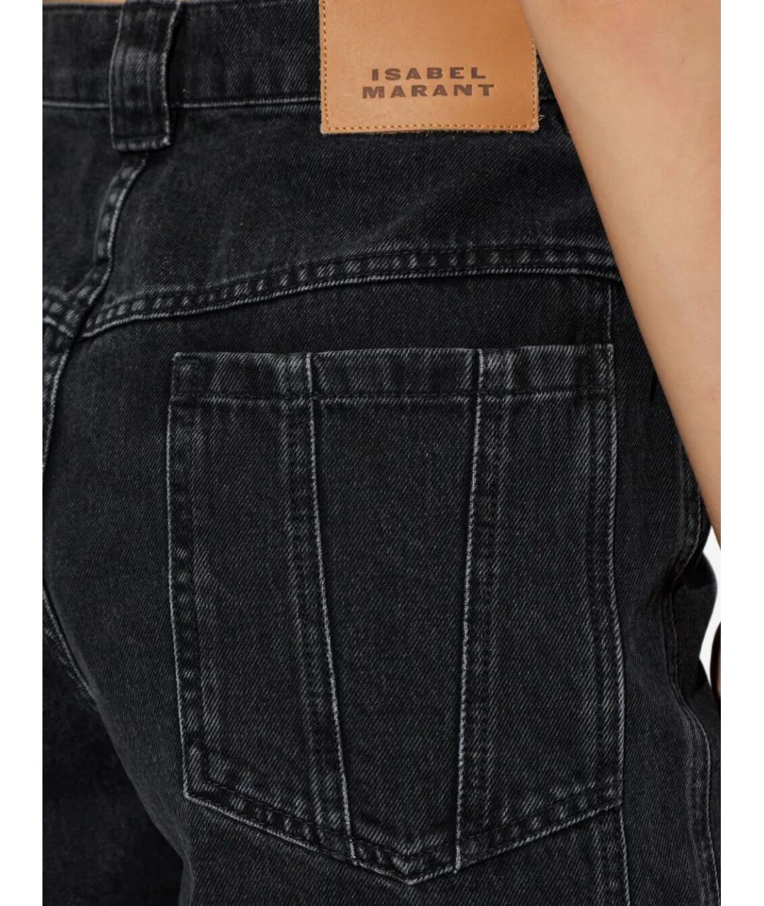 ISABEL MARANT Черные хлопковые шорты, фото 5