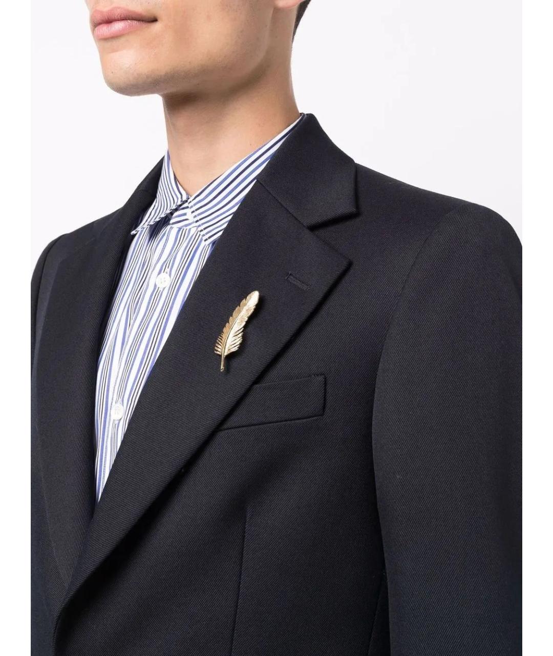 GOLDEN GOOSE DELUXE BRAND Синий полиэстеровый пиджак, фото 5