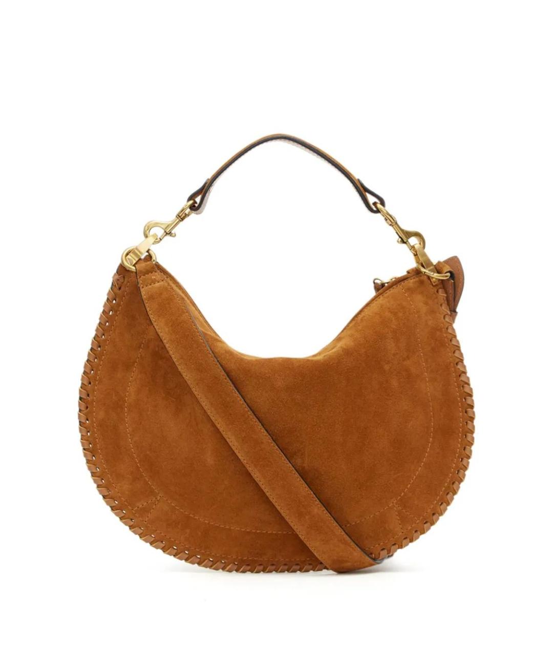 ISABEL MARANT Коричневая кожаная сумка через плечо, фото 2