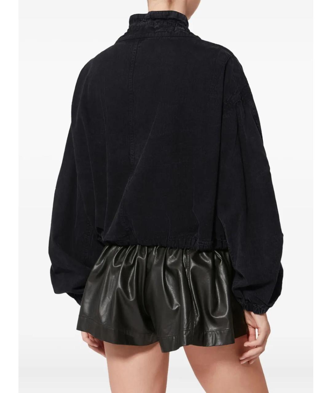 ISABEL MARANT Черная хлопковая куртка, фото 4