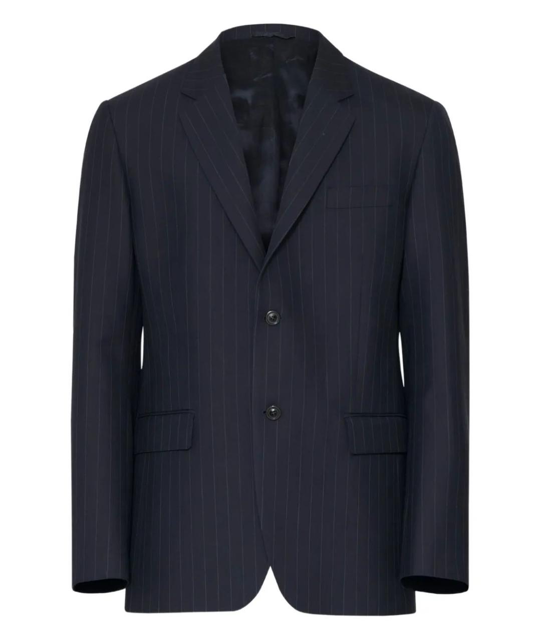 MAISON MARGIELA Синий шерстяной пиджак, фото 1