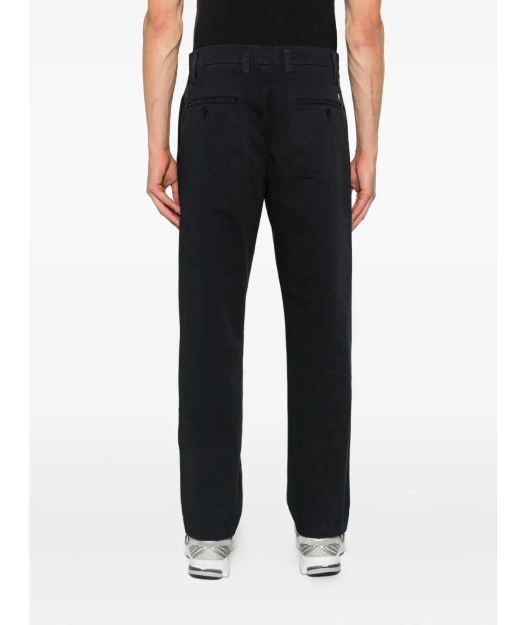 CP COMPANY Черные хлопковые повседневные брюки, фото 4