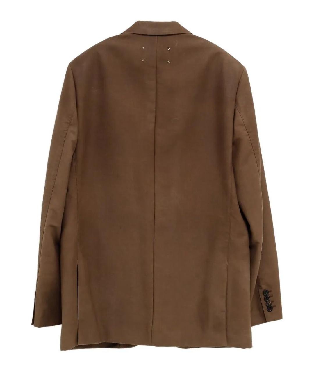 MAISON MARGIELA Коричневый пиджак, фото 2