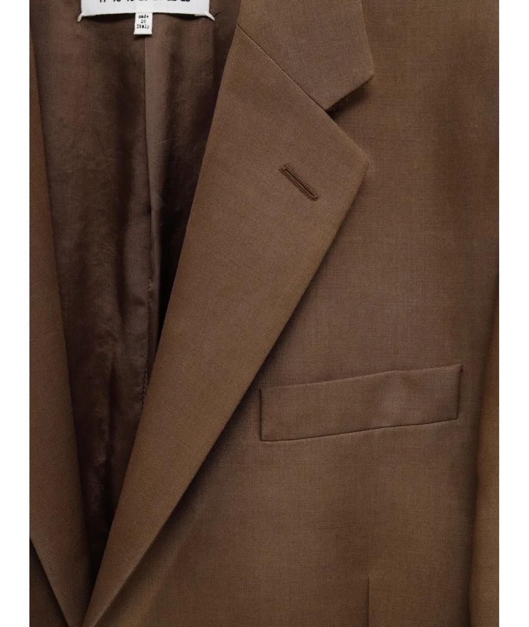 MAISON MARGIELA Коричневый пиджак, фото 3