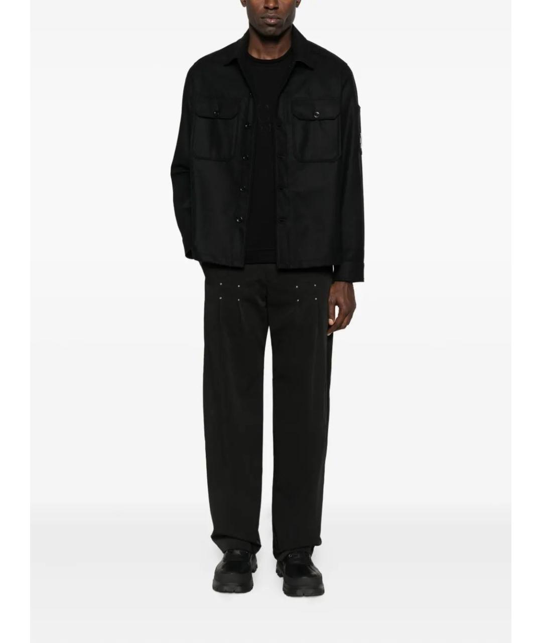 CP COMPANY Черная шерстяная куртка, фото 2